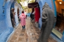Street in Chaouen, Morocco, also known as