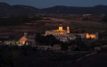Night view of the Monastery of Santes Creus, Spain